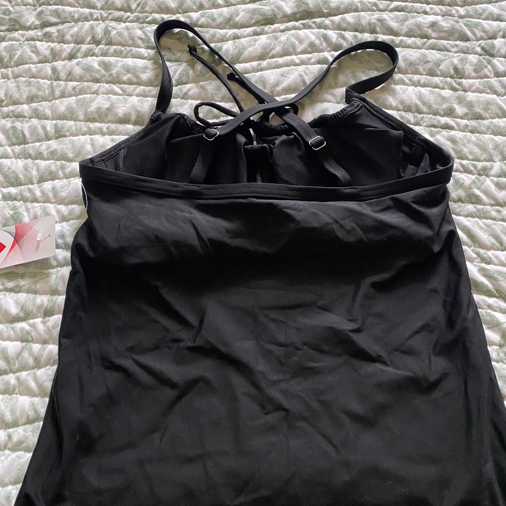 Lands end swim suit top